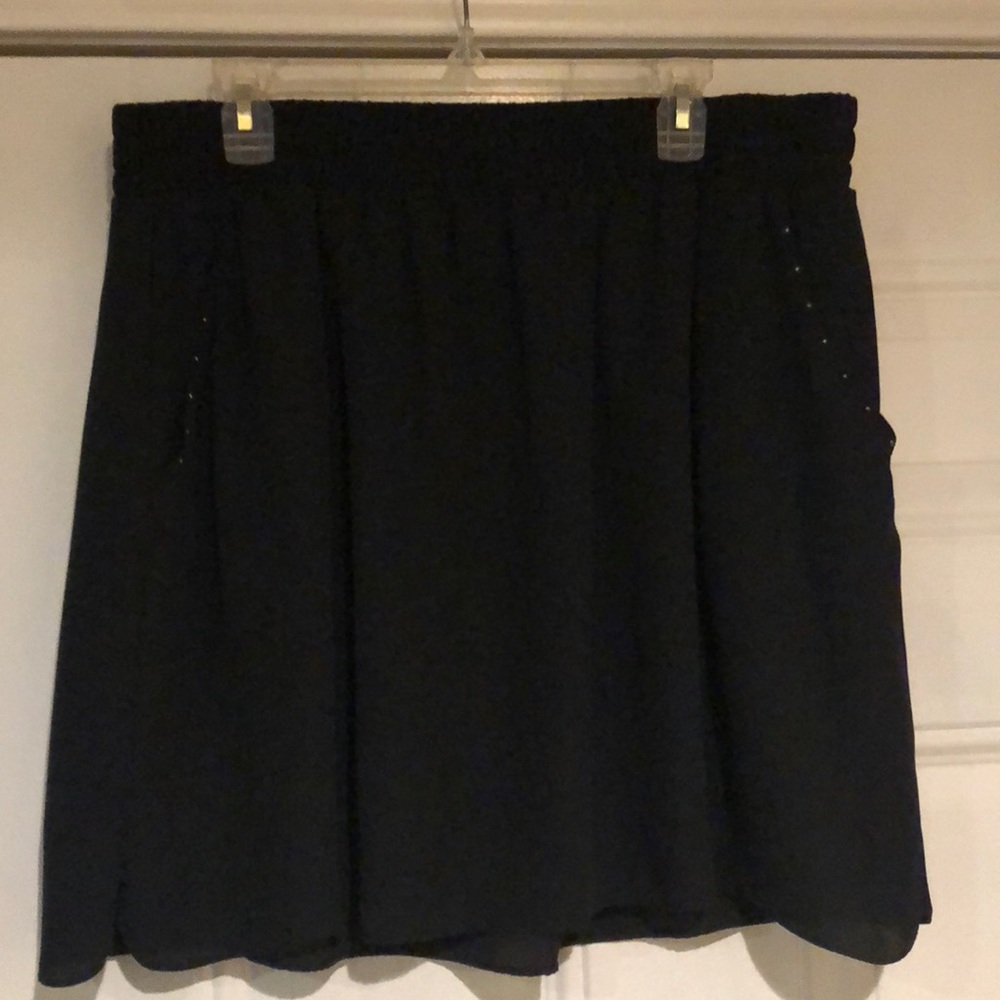 Black skirt with pockets sz XXL